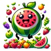 Watermelon 2048: Merge Fruits icon