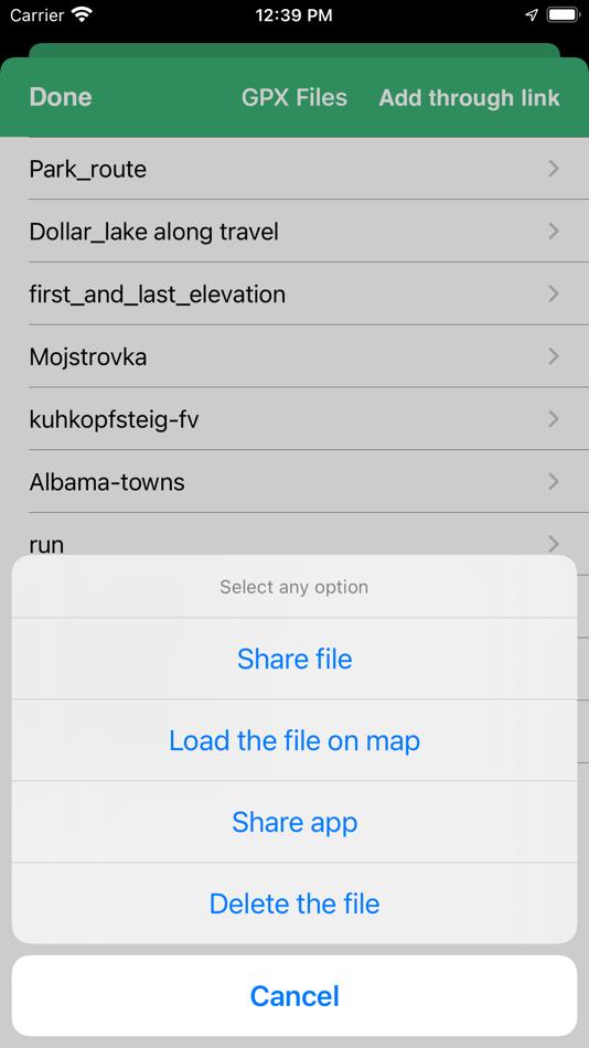 #10. GPX Viewer-Converter-Tracking (iOS) 由: m sagar