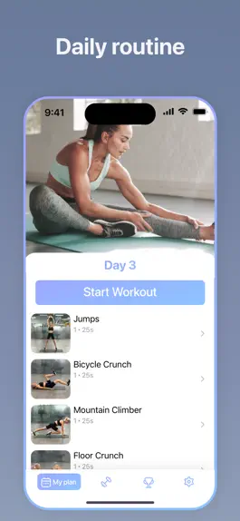 Game screenshot Home Workout App, No Equipment hack