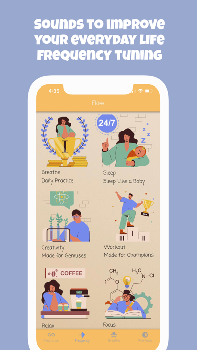 Flow: Meditation & Breathe Screenshot
