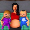 Icon Twin Baby Game Simulator 3D