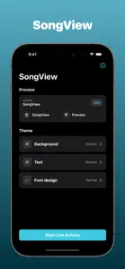 SongView - Music Live Activity screenshot #3 for iPhone