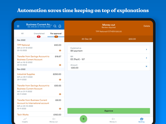 Screenshot #5 pour FreeAgent Mobile Accounting