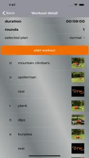 do the workout iphone screenshot 2