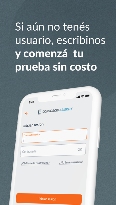 ConsorcioAbierto Administrador Screenshot