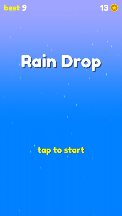 Rain Drop - falling from sky