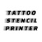 Tattoo Stencil Printer lets you print tattoo stencils that are too large to fit on a single sheet of paper