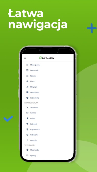 CALDIS - rezerwacje dla firm Screenshot