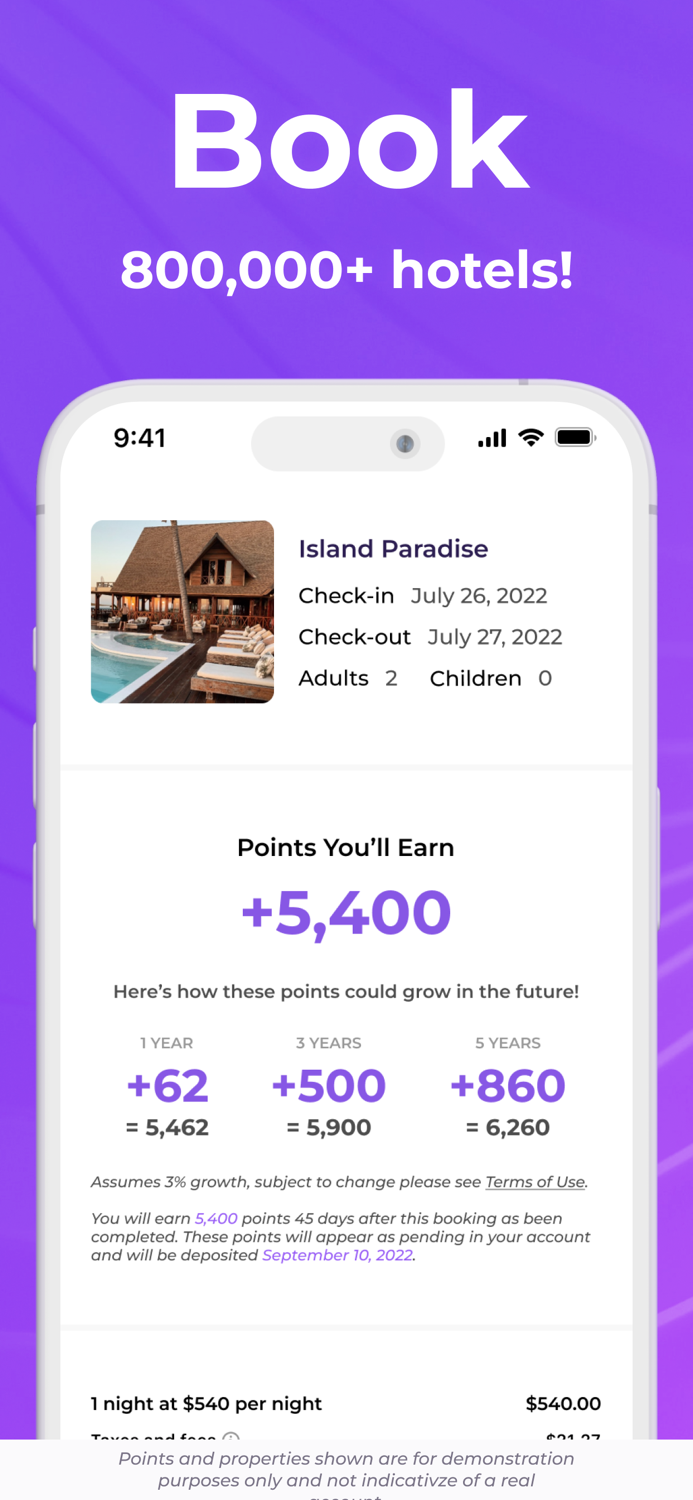 Max Travel Earn Reward Points