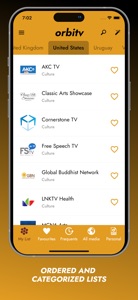 Orbitv USA & Worldwide TV screenshot #6 for iPhone