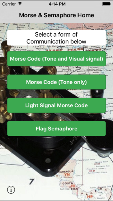 Morse & Flags Screenshot