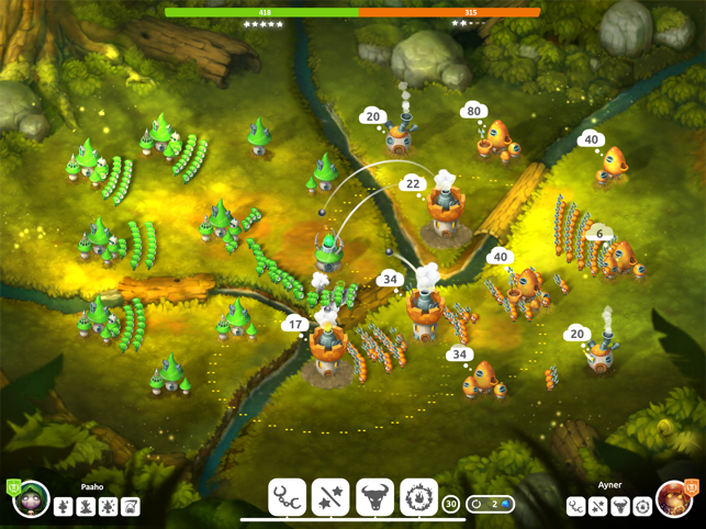 ‎Mushroom Wars 2: RTS Strategy Screenshot