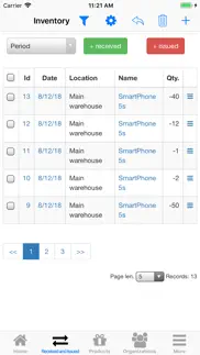 nano inventory iphone screenshot 2