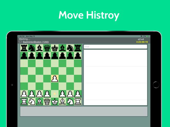 Chess Time - Multiplayer Chess iPad app afbeelding 5