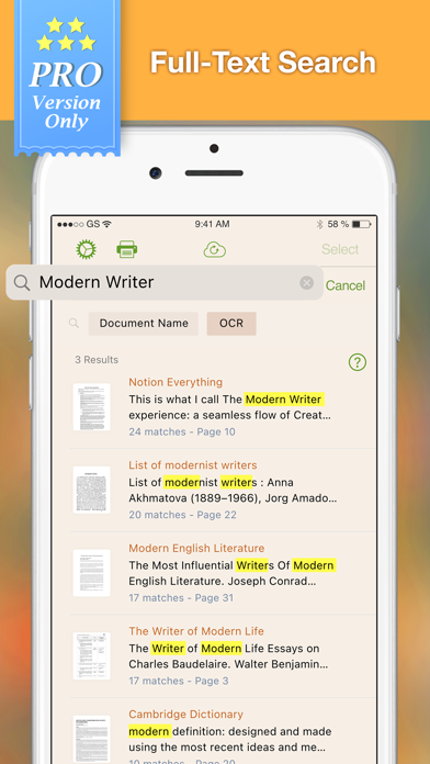 Doc OCR - Book PDF Scanner Screenshot