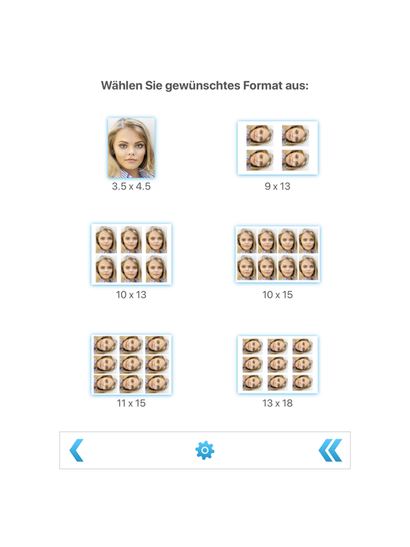 Biometrisches Passbild iPad screenshot 2