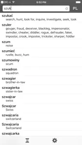 Polish-English offline dict. screenshot #2 for iPhone