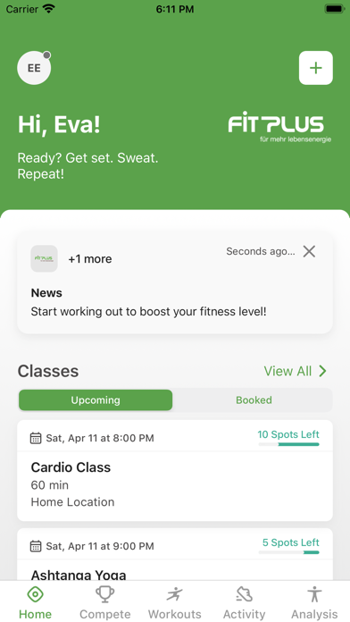 FIT PLUS Fitness Center Landsh Screenshot