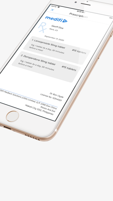 MEDIFI for Patients Screenshot