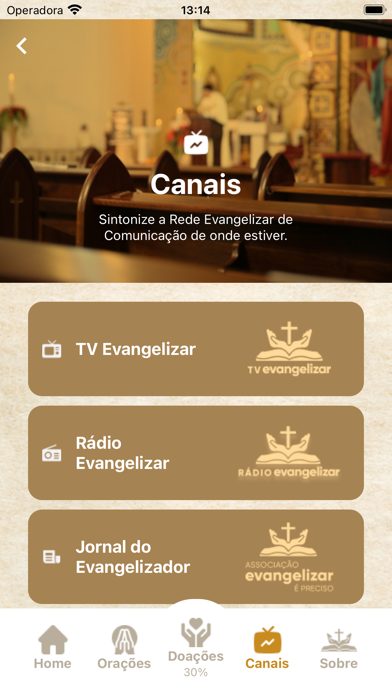 App Evangelizar Screenshot