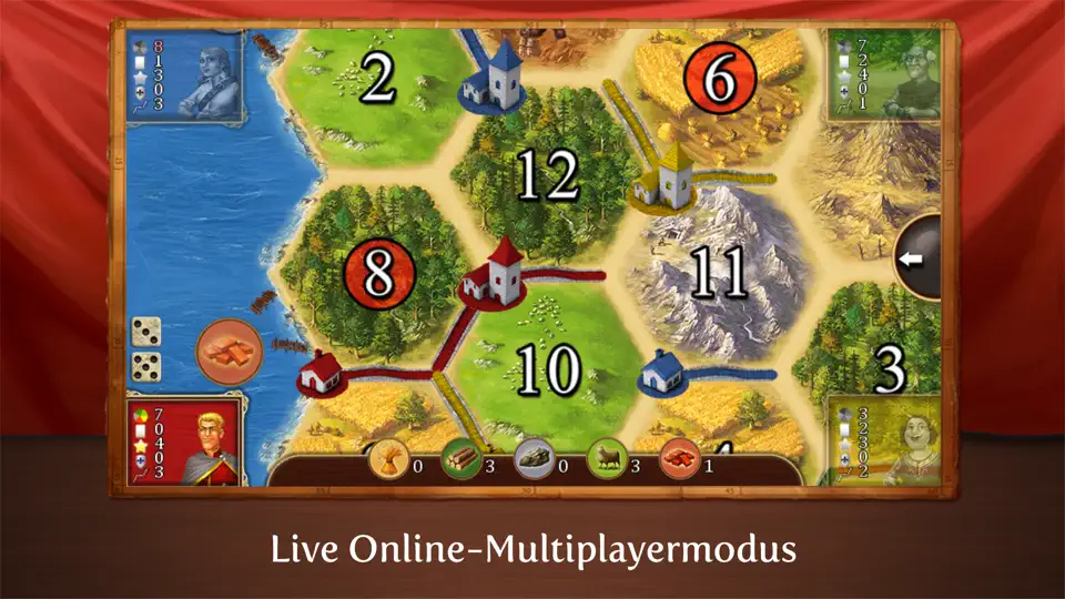 Screenshot von Catan Classic auf dem iPhone 2