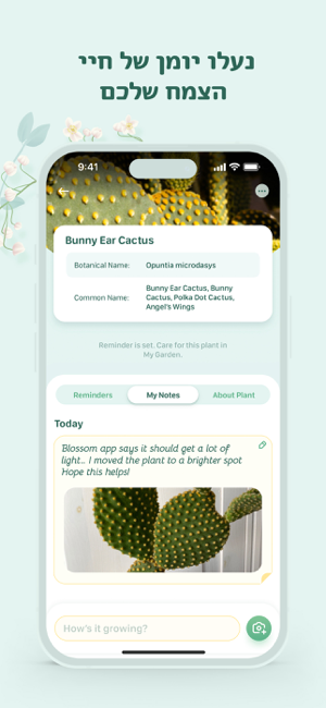 ‎Blossom - זיהוי צמחים Screenshot