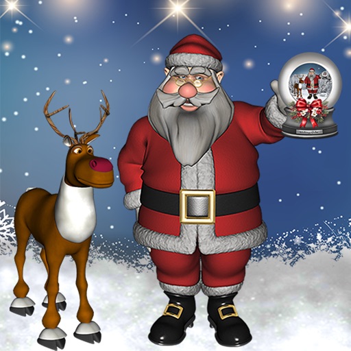 Santa Wishing Globe icon