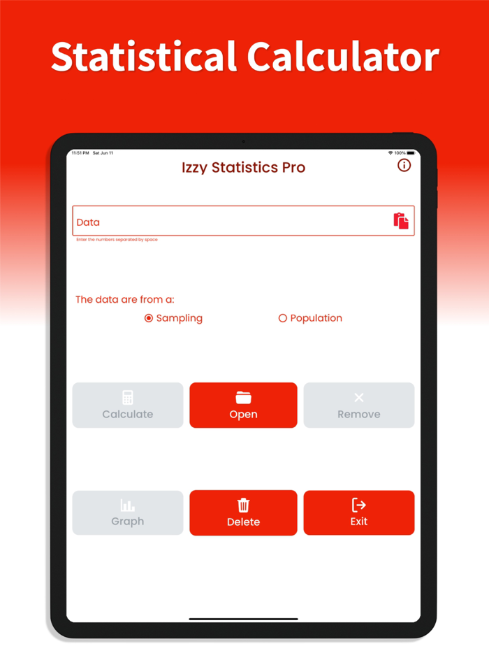 Izzy Statistics Pro
