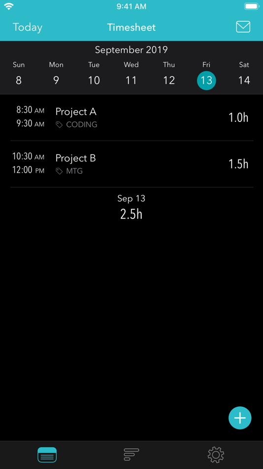 #7. Timesheet - Time Tracker (iOS) 由: Flask LLP