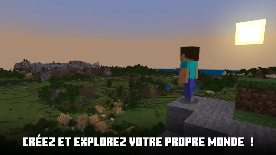 Capture d'écran de Minecraft sur iPhone 1