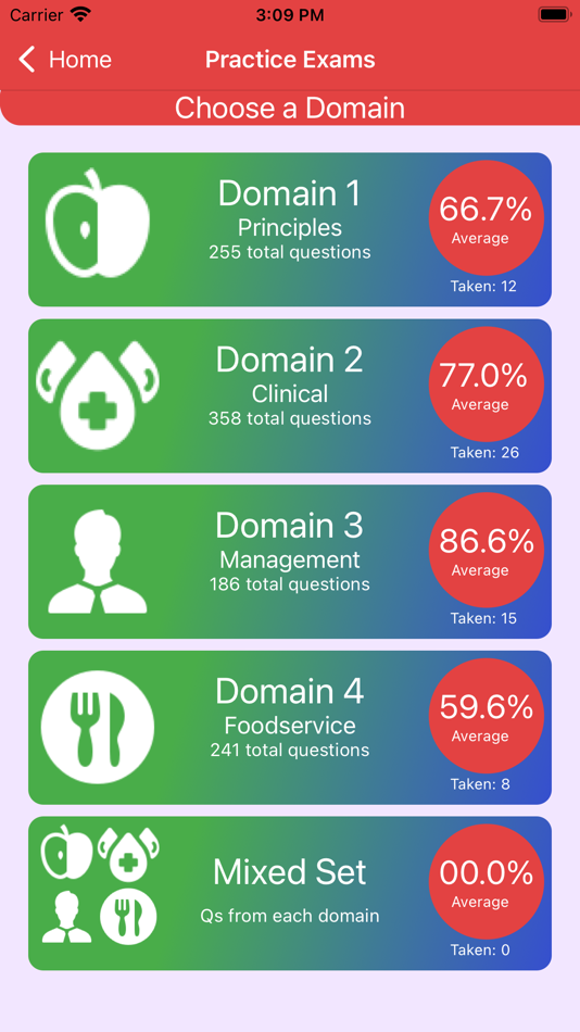 #2. Dietitian Exam To Go (iOS) 由: Visual Veggies Software, LLC