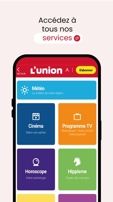 L'union: Information en direct Screenshot