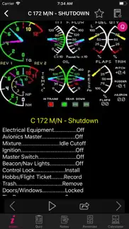 How to cancel & delete cessna 172 m/n checklist 1