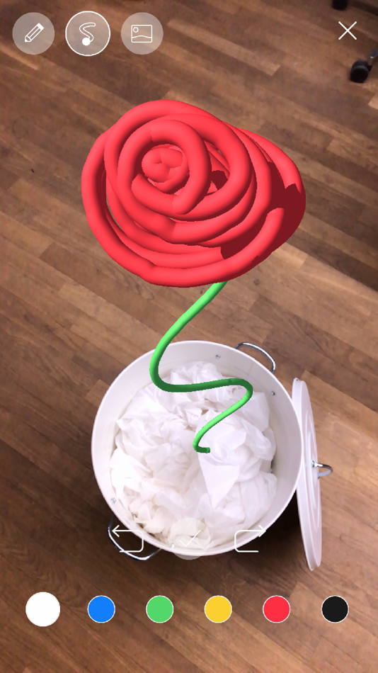 #3. Spaghetti AR (iOS) Von: NEEEU Spaces GmbH