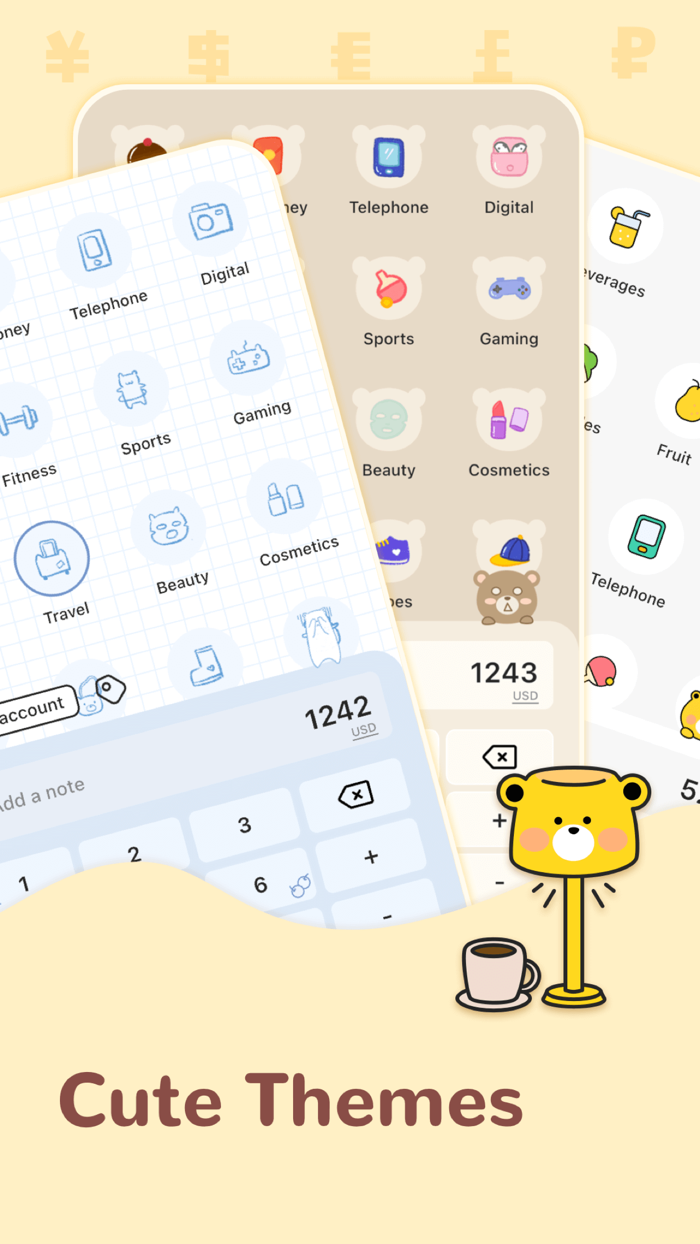 Money Manager Bills and Budget