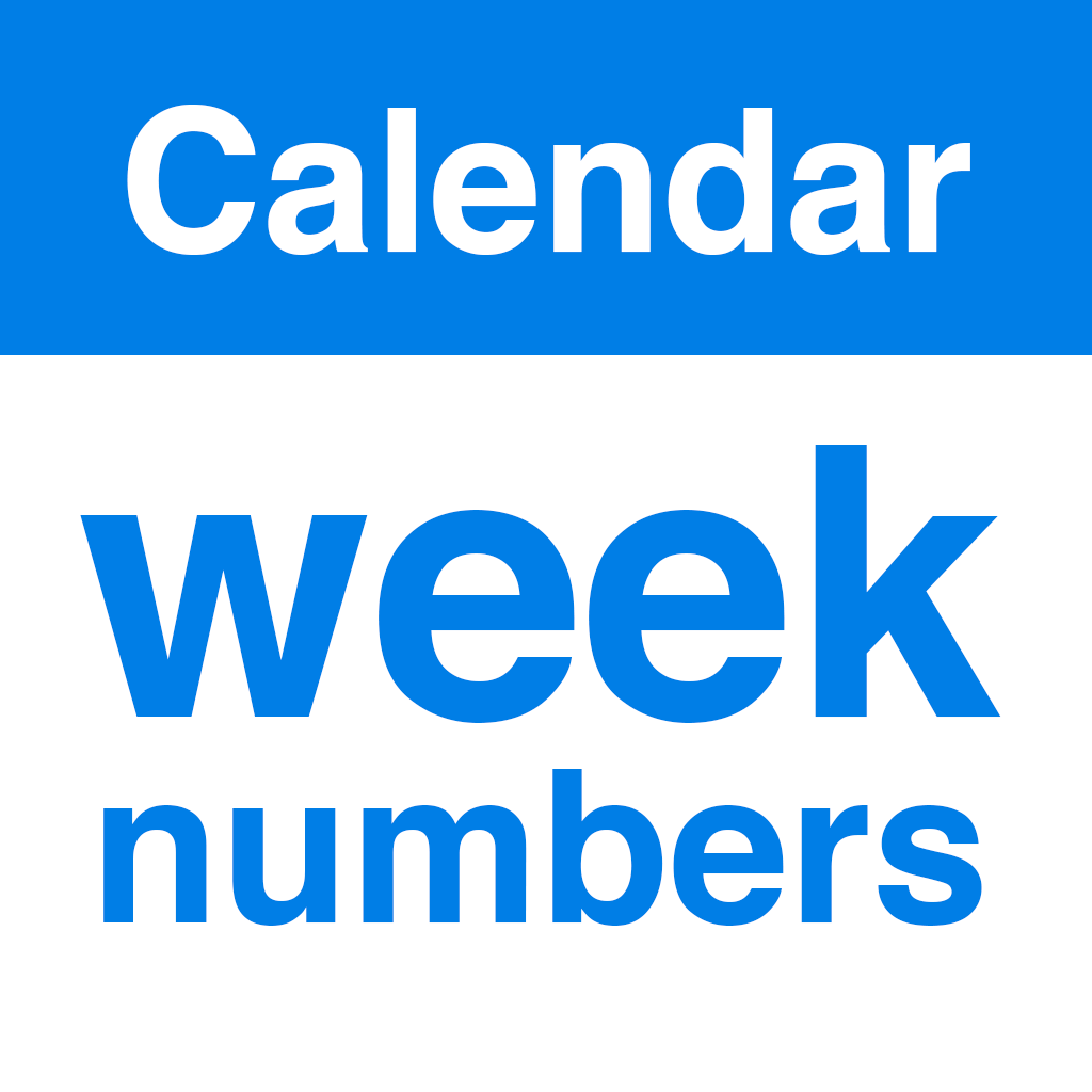 Get Week Numbers - Calendar Weeks for iOS, iPhone, iPad Aso Report