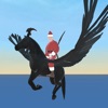 Santa Unicorn Flight Simulator icon