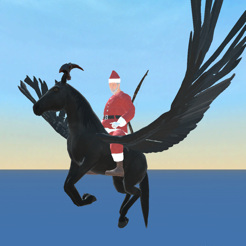 ‎Santa Unicorn Flight Simulator