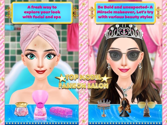 Top Model Fashion Salon iPad screenshot