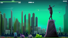 Flick Hit Baseball : Home Run screenshot