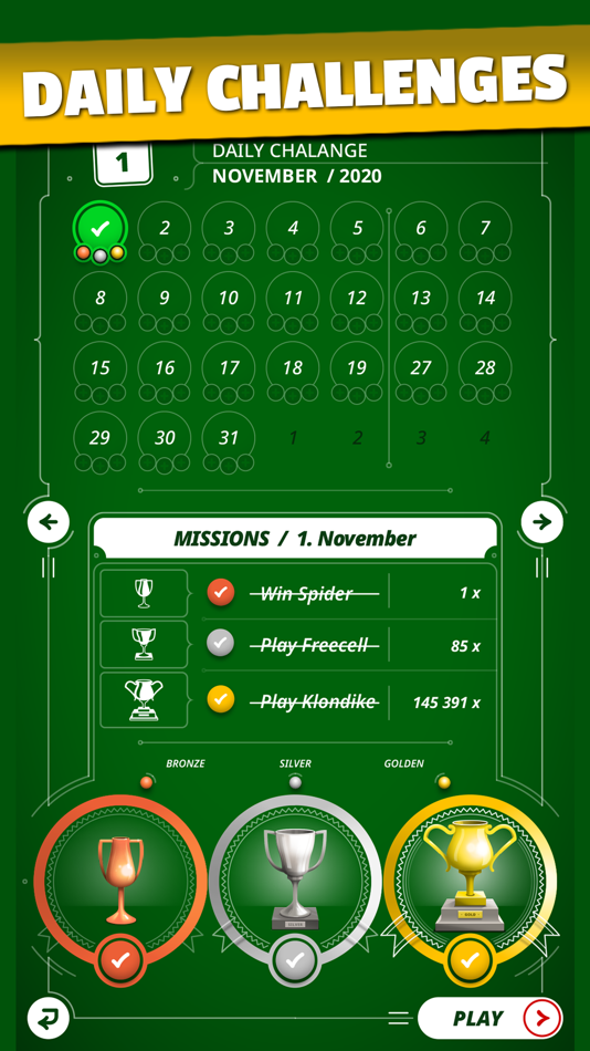 #7. Solitaire 3 in 1 - Card Game (iOS) Bởi: GOECORUSH Media, s. r. o.