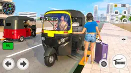 tuk tuk driving: rickshaw game iphone screenshot 3