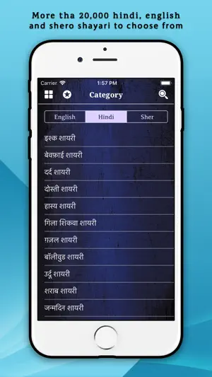 Hindi English Shayari App screenshot 4