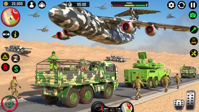 Army Truck Drive Offroad Game Screenshot