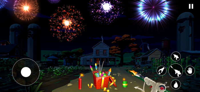 Fireworks Simulator Games 3D