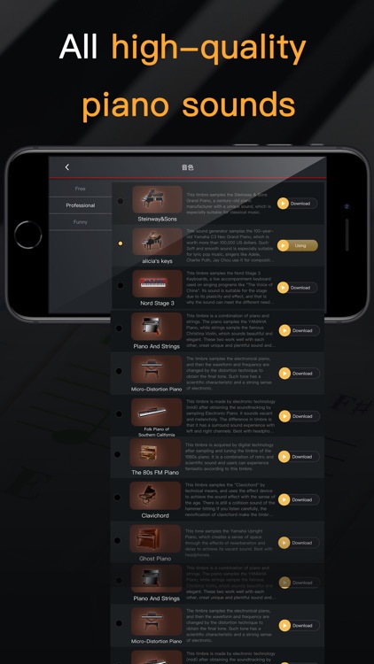 piano - piano keyboard & songs screenshot-3