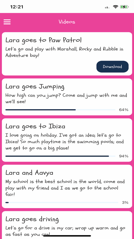 #5. Lara (iOS) Podle: Julian Cambridge