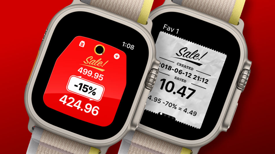 #3. Discount Calculator Tiny Sale (iOS) Podle: FFWD