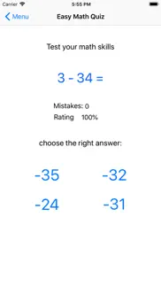 math game + brain training pro iphone screenshot 1