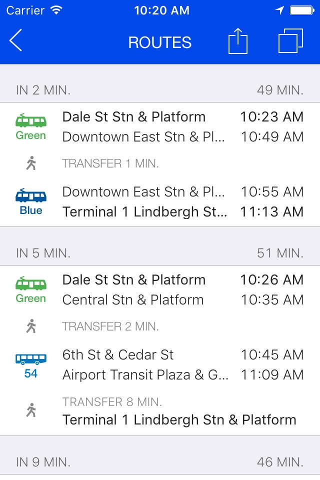 ezRide Minneapolis Metro screenshot 3